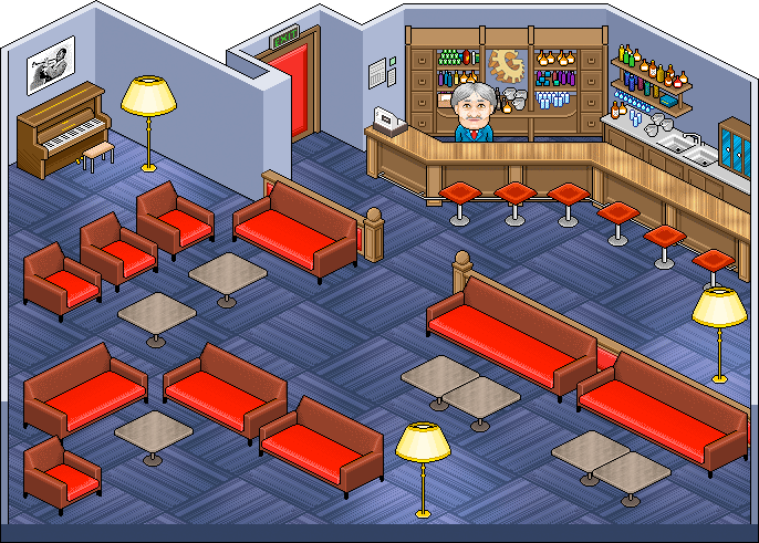Game Driven Isometric Chat Rooms