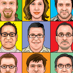 Macromedia Pixel Portraits