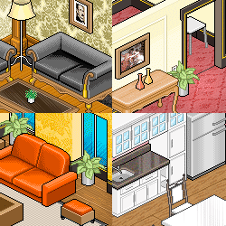 Furniture and Interior Pixel Design