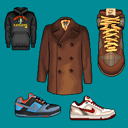 Apparel, shoes and avatars